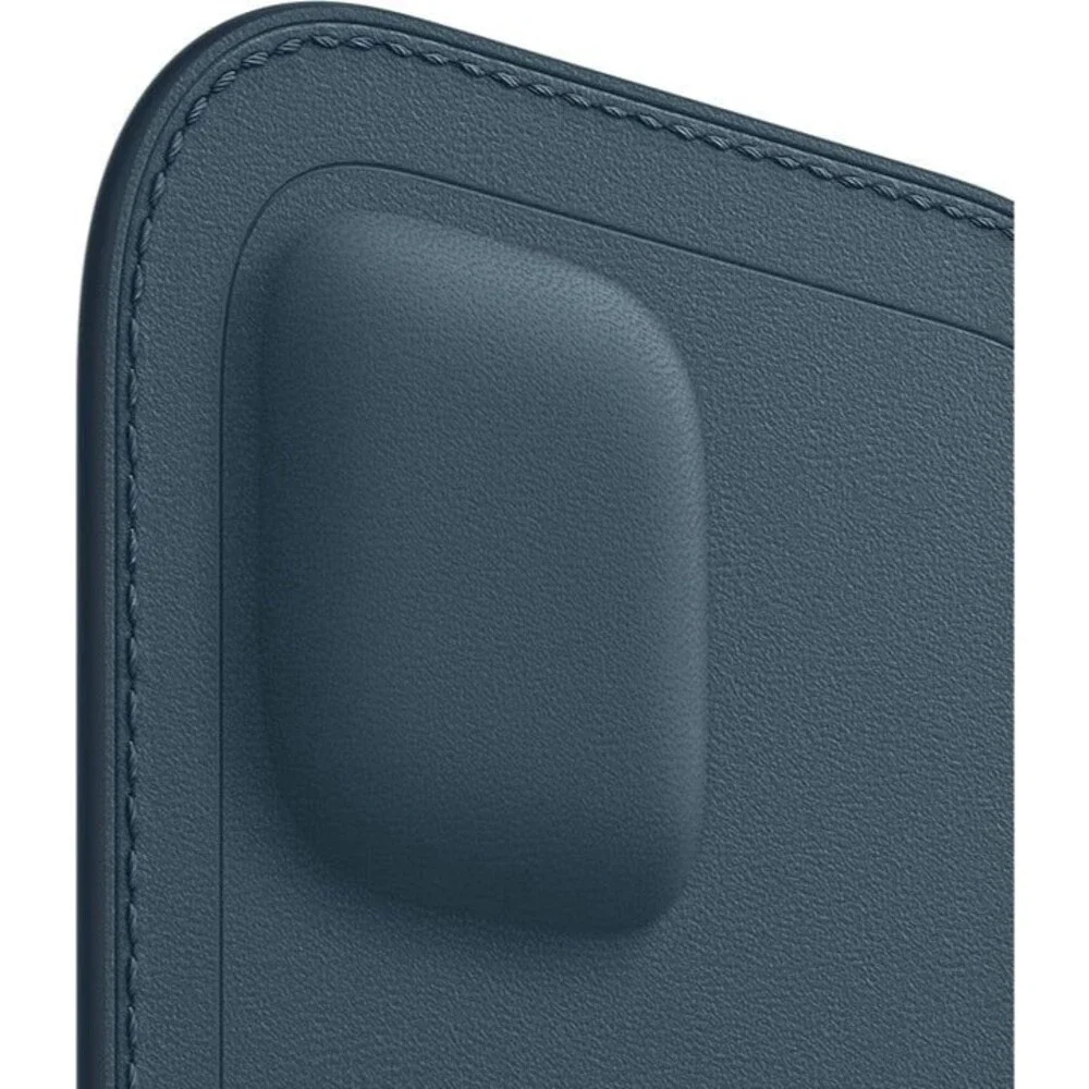 NEW Apple iPhone 12 Pro Max Leather Sleeve with MagSafe in Baltic Blue